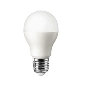 נורה LED עגולה בעלת גוף לבן, מתאימה לתאורה לסלון ולשאר חלקי הבית - הבית של עידה