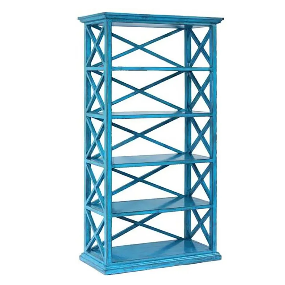 ארון מדפים כחול – הבית של עידה